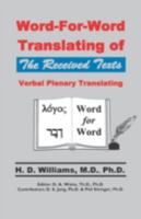 Word-for-Word Translating of the Received Texts, Verbal Plenary Translating 1568480563 Book Cover