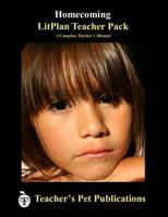 Homecoming LitPlan - A Novel Unit Teacher Guide With Daily Lesson Plans (LitPlans on CD) 1583372458 Book Cover