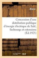 Avenant à la convention des 21 décembre 1921 et 25 janvier 1922 pour la concession d'une 2329042558 Book Cover