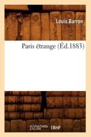 Paris A(c)Trange (A0/00d.1883) 2012761216 Book Cover