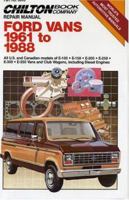 Ford Vans 1961-88 (Chilton's Repair Manual (Model Specific)) 0801978416 Book Cover