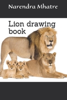 Lion drawing book B09S5ZNDCB Book Cover