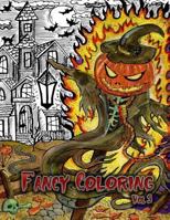 Fancy Coloring: Beauty of Horror Adults Coloring Books (Volume 3) 1977863353 Book Cover