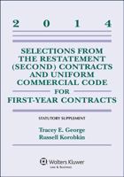 Select Restatement Uniform Comm Code First Year Contr 2014 Supp 1454840617 Book Cover