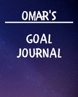 Omar's Goal Journal: 2020 New Year Planner Goal Journal Gift for Omar / Notebook / Diary / Unique Greeting Card Alternative 1676851976 Book Cover