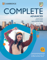 Complete Advanced Student's Book without Answers with Digital Pack 1009162330 Book Cover