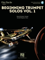 Music Minus One Trumpet: Beginning Trumpet Solos, Vol. I (Gerard Schwarz) 1596154268 Book Cover