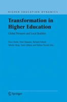 Transformation in Higher Education: Global Pressures and Local Realities (Higher Education Dynamics) 1402040059 Book Cover