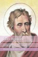 San Agatón: santa novena B09PM3VPL3 Book Cover