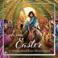 The Action Bible Easter: 25 Stories about Jesus' Resurrection 0830784667 Book Cover