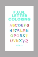 F.U.N Letter Coloring VOL. 2 B095LZF7YX Book Cover