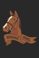 Horse Girl: Graph Paper 5x5 Notebook for Horse Girls and Horsback Riders 1099254272 Book Cover