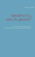 Verstehst Du, was Du glaubst?: Eine kleine Auslegung des Apostolischen Glaubensbekenntnisses 3732253465 Book Cover