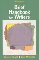Brief Handbook for Writers 0130870242 Book Cover