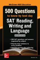 McGraw Hills 500 SAT Reading, Writing and Language Questions to Know by Test Day, Second Edition 1260135535 Book Cover
