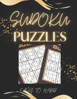 sudoku puzzles for adults easy to hard: Sudoku puzzle book for adults With Full Solutions null Book Cover