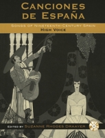 Canciones de Espa-a: Songs of Nineteenth-Century Spain: High Voice 0810847280 Book Cover