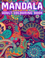 Mandala Adult Colouring book: 50 mandalas Image 1671365186 Book Cover