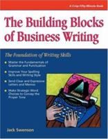 Crisp: The Building Blocks of Business Writing: The Foundation of Writing Skills (50 Minute) 1560520957 Book Cover