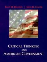 Critical Thinking and American Government 015505323X Book Cover