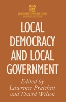 Local Democracy and Local Government 0333664337 Book Cover