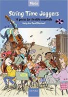 String Time Joggers-Violin: 14 Pieces for Flexible Ensemble [With CD (Audio)] 0193359138 Book Cover