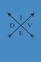DIVE: Notebook Diving Planer Diver Notizbuch kariert squared Tauch Journal 6x9 karo 1691341657 Book Cover