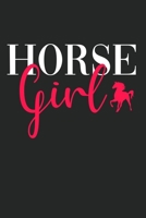 Horse Girl: College Ruled Notebook (6x9 inches) with 120 Pages 1713180294 Book Cover