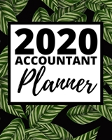 2020 Accountant Planner: 1-Year Daily, Weekly And Monthly Organizer With Calendar, Great Gift Idea For Christmas Or Birthday (8 x 10) 1671122445 Book Cover