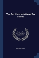 Von Der Unterscheidung Der Geister 1021237272 Book Cover