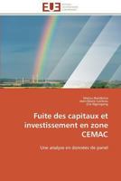 Fuite Des Capitaux Et Investissement En Zone Cemac 3841798136 Book Cover