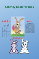 Amazing activity book for kids ages 4-8 ; 81 PAGES Amazing Activities Including coloring, Mazes,and Puzzles! (with solutions): SIZE :6inx9in PAGES : 81 PAPER : white Amazing activity book B09TDPFKVC Book Cover