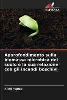 Approfondimento sulla biomassa microbica del suolo e la sua relazione con gli incendi boschivi (Italian Edition) 6209353908 Book Cover