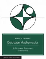 Graduate Mathematics for Business, Economics and Finance 8202576393 Book Cover