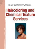 Haircoloring and Chemical Texture Services for Milady Standard Cosmetology 2012 1439058946 Book Cover