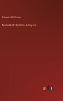 Manual of Chemical Analysis 3368177990 Book Cover