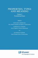 Properties, Types and Meaning: Volume I: Foundational Issues (Studies in Linguistics and Philosophy) 1556080670 Book Cover