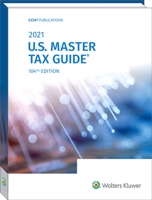 U.S. Master Tax Guide (2021) 0808053531 Book Cover