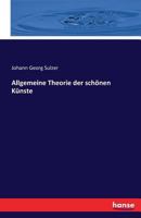 Allgemeine Theorie Der Schonen Kunste 3741115177 Book Cover