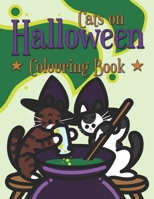 Cats on Halloween B08JK5DRBG Book Cover