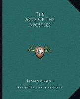 The Acts of the Apostles 1430454954 Book Cover