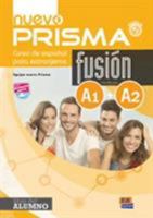 Nuevo Prisma Fusion A1 + A2: Curso de Espanol para Extranjeros 8498485207 Book Cover