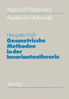 Geometrische Methoden in Der Invariantentheorie 3528085258 Book Cover