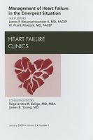 Management of Heart Failure in the Emergent Situation, An Issue of Heart Failure Clinics (The Clinics: Surgery) 1437704840 Book Cover