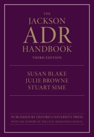 The Jackson ADR Handbook 0198867328 Book Cover