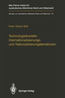 Technologietransfer Internationalisierungs- Und Nationalisierungstendenzen 3642789838 Book Cover