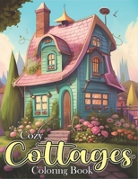 Cozy Cottage Coloring Book: A Charming Collection of Country Homes and Gardens B0C1DRVNSV Book Cover