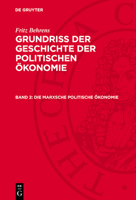 Die Marxsche Politische Ökonomie 3112748123 Book Cover