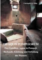 De Aquis Pompeiorum: Das Castellum Aquae in Pompeji: Herkunft, Zuleitung und Verteilung des Wassers 3831126143 Book Cover