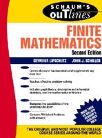 Schaum's Outline of Finite Mathematics 0070379874 Book Cover